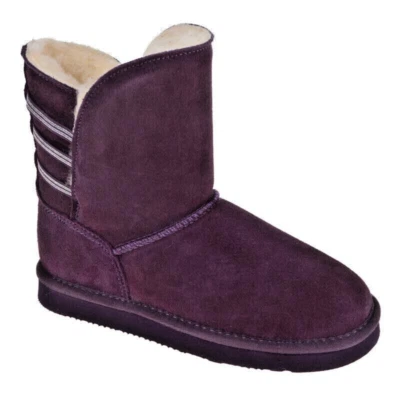 Bearpaw Women's Boots TERRI Suede Boots LARKSPUR PURPLE Size 10 NEW - Image 1 of 3