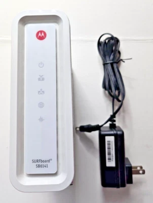 Motorola SURFboard SB6141 Docsis 3.0 Cable Modem - Image 1 of 3