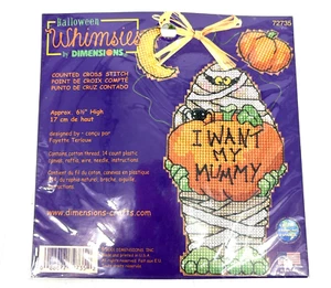 Dimensions Halloween Whimsies I Want My Mummy #72735 Calabaza Nueva Sellada - Imagen 1 de 5