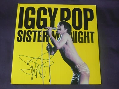 IGGY POP / VINYL signé / SISTER MIDNIGHT / US ANARCHY MUSIC 2007 - Photo 1/4