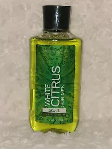 Bath & Body Works White Citrus For Men 2 in 1 Hair & Body Wash 10 FL Oz 295 mL - Picture 1 of 4