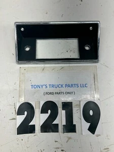 1968-1972 Ford Truck Radio Bezel/Bracket D1TA-18842-AA OEM - Picture 1 of 6