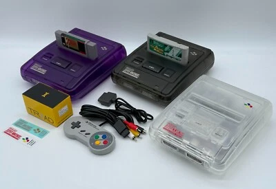 Super Nintendo SNES SFC Console Bundle, Full Recap, and More! US Seller - Image 1 of 4