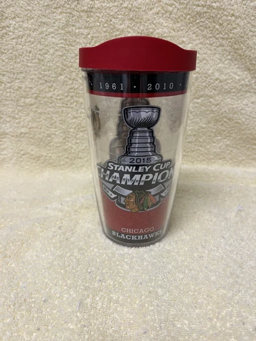 Tervis 16 oz Tumbler 2015 Chicago Blackhawks Stanley Cup Champions NHL, VGC Cover