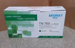 Cartucho de tóner para Brother TN 760 - negro - Imagen 1 de 3