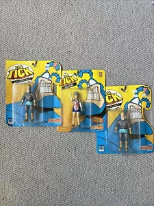 The Tick, Lot Of 3: Human Projectile Bullet Human Twist Chop Maid, Ban Dai 1995 - Picture 1 of 8