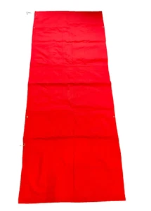 tolle alte Luftmatratze Upcycling Vintage Design als defekt bunt Baumwolle 60s - Picture 1 of 2