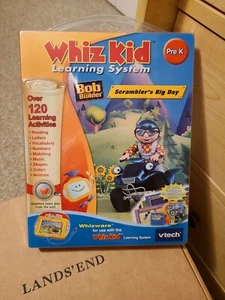 [UNOPENED] WHIZKID LEARNING SYSTEM BOB THE BUILDER: SCRAMBLER'S BIG DAY [V TECH] - Picture 1 of 3