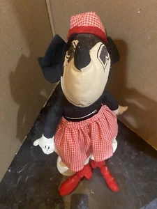 VTG MINNIE MOUSE 13 “ DOLL 1930’s-40’s - Picture 1 of 6