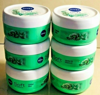 Nivea Soft Light Hidratante 6 Cremas CHILL CON Vitamina E y Aceite de Jojoba Como Nuevo  Foto 1 de 3