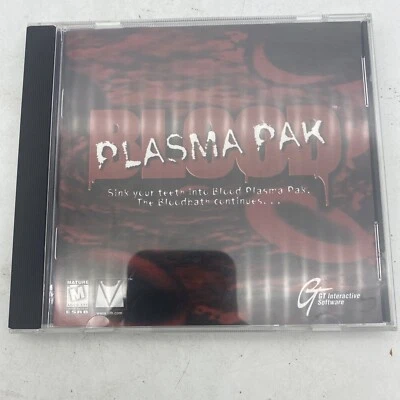 BLOOD 1 Plasma Pak & Cryptic Passage Triple Pack - Vintage PC Game Case and Disc - Image 1 of 4