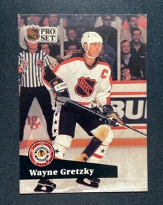 1991-92 Pro Set #285 Wayne Gretzky Los Angeles Kings HOF - Picture 1 of 2