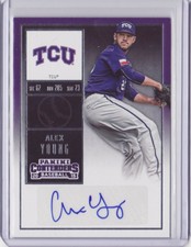 2015 Panini Contenders College Ticket Autograph Alex Young SP 200 Auto Flat S/H