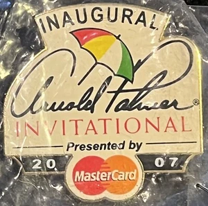 Inaugural Arnold Palmer Golf Invitational 1.25" PIN Presented by MasterCard 2007 - Picture 1 of 1