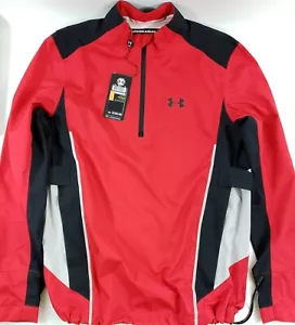 Herren Under Armour Jacke klein Ganzjahresausrüstung rot schwarz reflektierend leicht - Bild 1 von 9