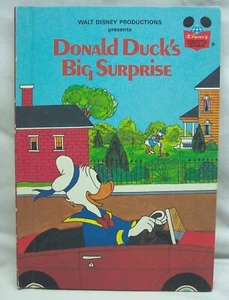 VINTAGE Walt Disney Donald Duck's Big Surprise Wonderful World Of Reading BOOK - Picture 1 of 5