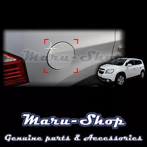 Chrome Fuel Gas Filler Door Cap Cover Trim for 11~ Chevrolet Orlando - Bild 1 von 1