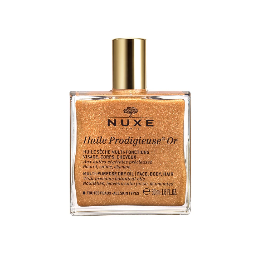 Nuxe Huile Prodigieuse Or Multi-Purpose Dry Oil for Face, Body & Hair 50ml - Image 1 of 1