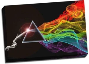 Stampa su tela Pink Floyd arte da parete 30x20" A1 - Foto 1 di 1