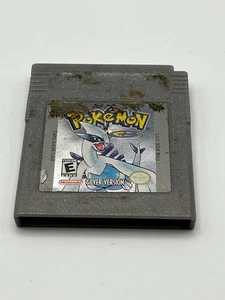 Nintendo Game Boy Pokemon Silver Version Video Game Cartridge Authentic - Picture 1 of 9