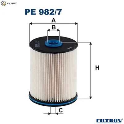 FUEL FILTER PE 982/7 FOR OPEL INSIGNIA/B/Sports/Tourer/Grand/Combi/Van/Country - Image 1 of 4