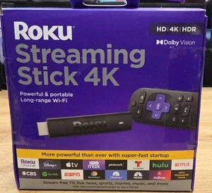 Roku Streaming Stick 4K 3820 HDR Media Streamer - Picture 1 of 1