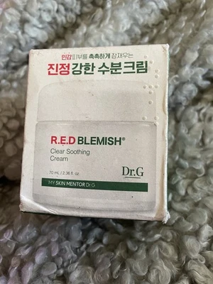 Dr. G RED Blemish Clear Soothing Cream 2.36 Fl Oz 70ml | Exp 2027 Sealed New - Image 1 of 3