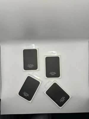 Authentic Leather Apple Magnetic Wallet Case for iPhone Brand New In Box - Image 1 of 4