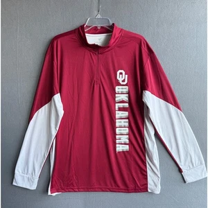 Oklahoma Sooners Colosseum Quarter Zip Pullover XXL Long Sleeve - Picture 1 of 7