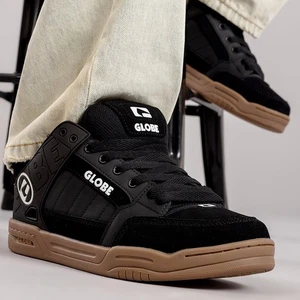 GLOBE Tilt Unisex Sportliche Schuhe Onyx Schwarz Gummi - Bild 1 von 6