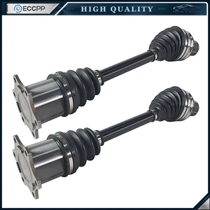 For Audi A4 Quattro 2.0L 2009-2011 A5 Quattro 3.2L 2008-2011 2pcs CV Axles Front - Picture 1 of 7