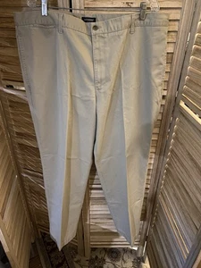 Dockers Khakis Herren Größe 42 W x 30 L hellbraun Freizeithose ohne Falten Relax Fit - Bild 1 von 5