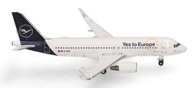 HERPA, AIRBUS A320 Lufthansa Yes to Europe, 1/500,  HER538176 - Immagine 1 di 4