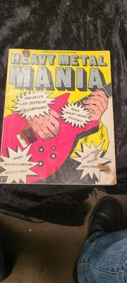 Cancionero de guitarra de voz vintage Heavy Metal Mania volumen 1 Warner 26 canciones Foto 1 de 4