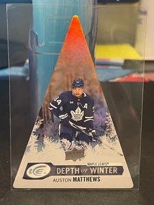 2023-24 Upper Deck Ice Depth of Winter #DW28 Auston Matthews - Bild 1 von 2