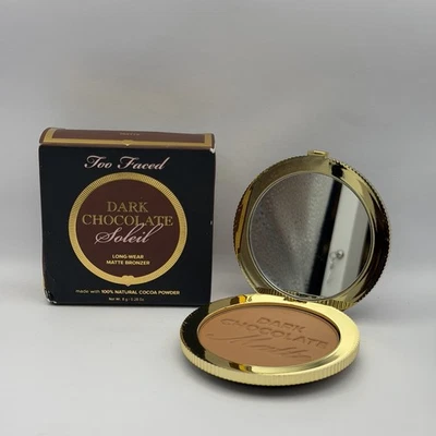 Too Faced Dark Chocolate Soleil Longwear Matte Bronzer - 0.28 oz / 8 g - Image 1 of 4