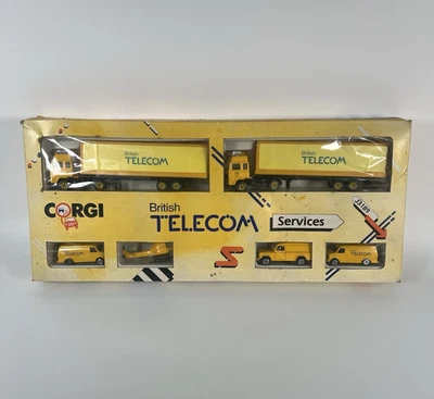 Vintage Corgi British Telecom Service Vehicle Set J3189 Boxed - Image 1 of 4