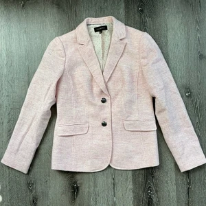 Talbots Pink Wool Blazer Size 4 - Picture 1 of 13