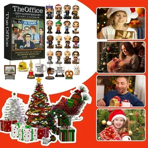 The Office 20th Anniversary Adventskalender 2D Acryl Weihnachtsbaum Hängedeko - Bild 1 von 7