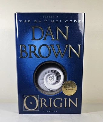 Dan Brown / Origin a novel Signed 1st Edition 2017 Foto 1 de 4