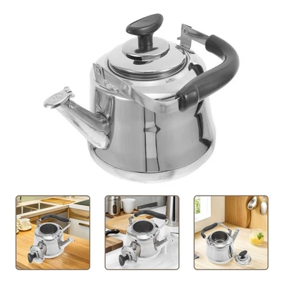  Bollitore Con Fischio Teiera Acciaio Inox Per Il Tè Inossidabile - Image 1 of 4