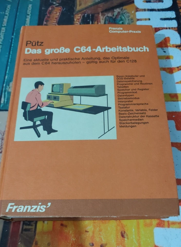 Pütz Das große C64-Arbeitsbuch (Franzis 1986) Commodore 64 Buch - Bild 1 von 4