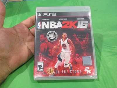 NBA 2K16 PS3 PLAYSTATION 3 SPORTS BASKETBALL Stephen Curry NEW FACTORY SEALED - Image 1 of 4