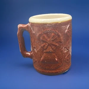 Burley & Winter Kunstkeramik Becher - Crooksville, Ohio - Windmühle - Vintage - Bild 1 von 7