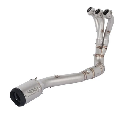Tubo sistema silenciador escape completo para Yamaha MT-09 FZ09 Tracer 9 XSR900 2024 2025 Foto 1 de 4