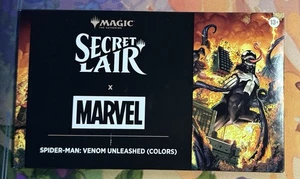 MTG Secret Lair Spider-Man: Venom Unleashed (Colors) Non-Foil - Picture 1 of 2
