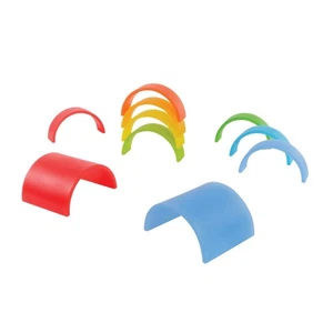 Kaplan Early Learning Discovery Rainbow Arches and Tunnels - 10 Pieces - Picture 1 of 4