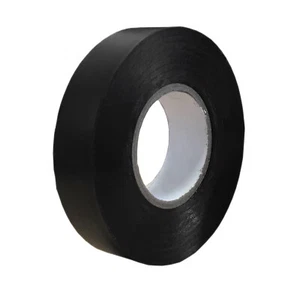 2 ROLLEN x PVC ELEKTROISOLIERBAND SCHWER ENTFLAMMBAR SCHWARZ 50mm x 31 Meter - Bild 1 von 1