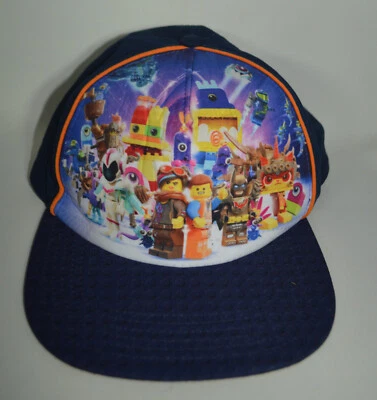 Gorra de béisbol azul oscuro Lego película 2, Warner Bros, Lego/Batman DC juvenil Snapback Foto 1 de 4