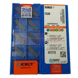 10PCS NEW KORLOY MGMN300-T PC5300 CNC Carbide inserts - Picture 1 of 1
